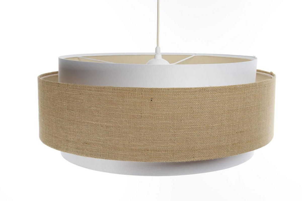 HÄNGELEUCHTE Beige 60/25 cm - Beige, Kunststoff (60/1/25cm) - ONZENO