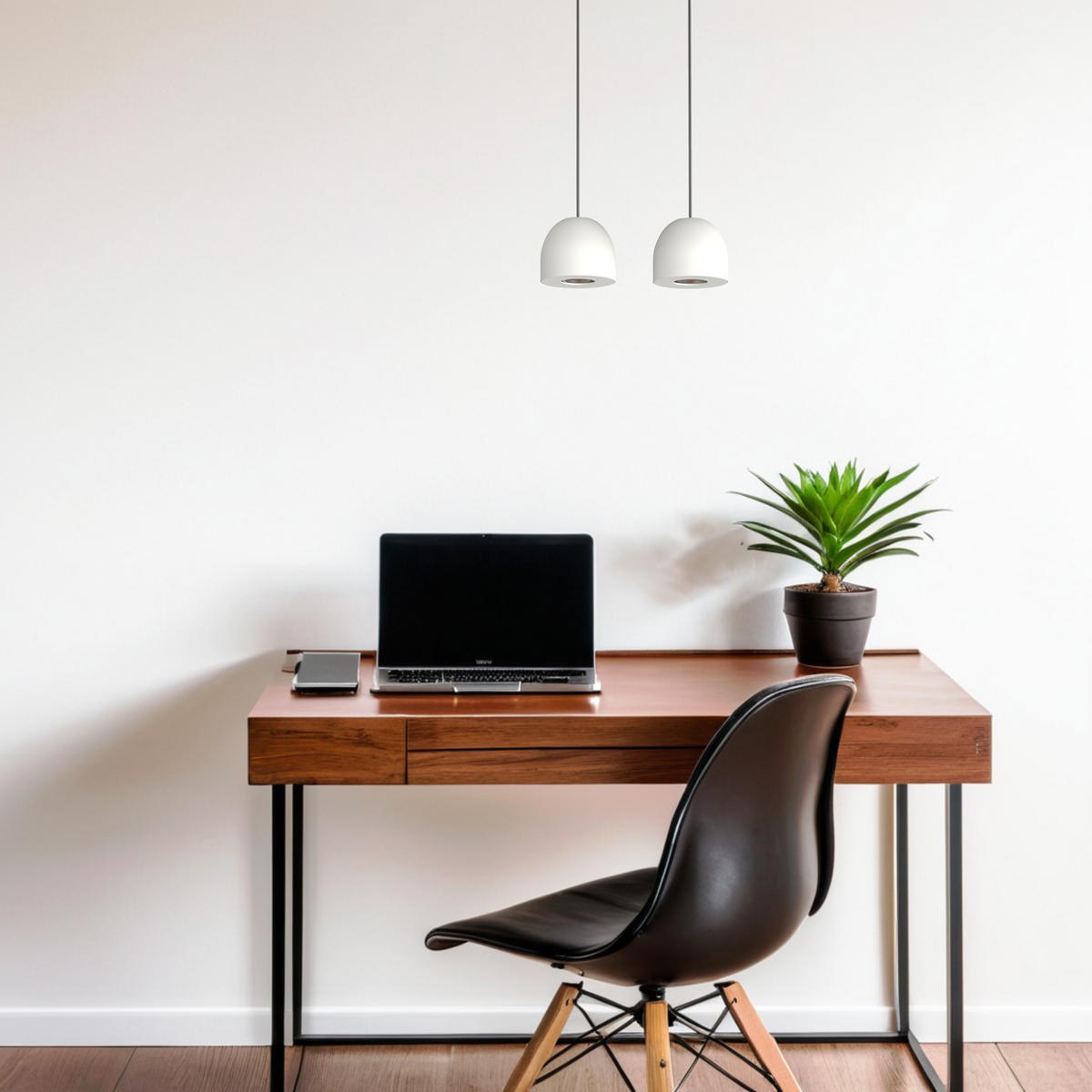 HÄNGELEUCHTE - Weiß, Metall (6.5/27/120cm) - Lumicom