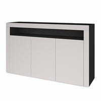 SIDEBOARD Valencia Cashmere / Cashmere - Kaschmir, Holzwerkstoff (155/92/40cm) - Vladon