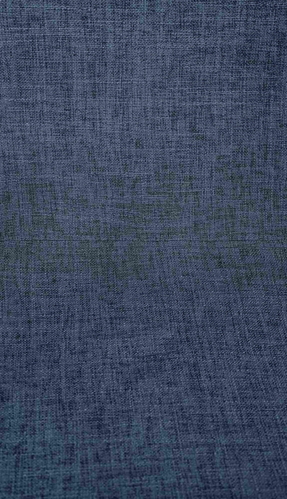 BARHOCKER Stoff blau - Blau/Schwarz, Textil/Metall (43/79/49cm) - CLP