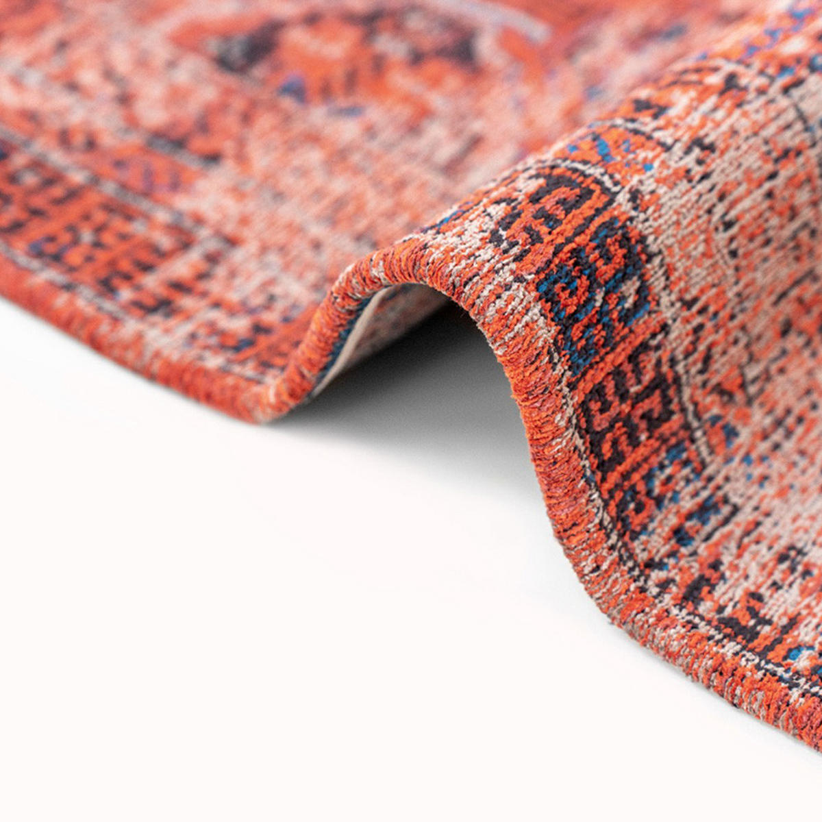 TEPPICH 782 Red Brick Antiquarian Hadschlu 200/280 cm - Rot, Textil (200/280cm) - Louis De Poortere