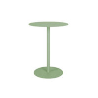 BISTROTISCH Snow Rund 57 cm Metall Grün - Grün, Metall (57/57/75cm) - Zuiver