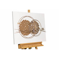 HOLZBILD Beige 80/60 cm - Beige/Braun, Holz (3.52/60cm) - KUNSTLOFT