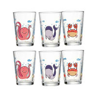 KINDERGLÄSER Unterwasserwelt bunt 205 ml 6er Set - Multicolor, Glas (0.205L) - Ritzenhoff Breker