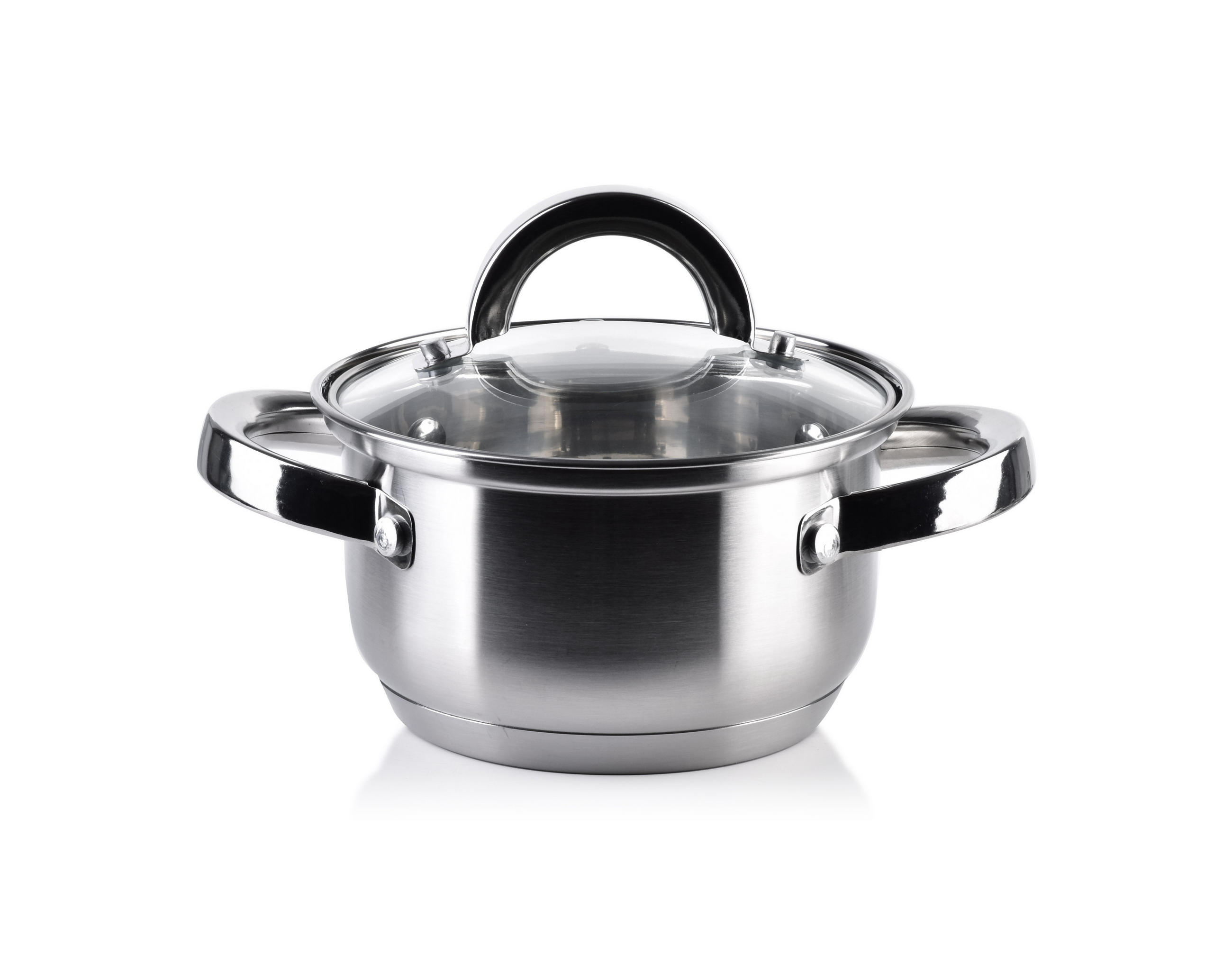 TOPF Basic Kitchen Silber 15.5/15.5/10 cm Metall - Silberfarben, Metall (15.5cm) - Mondex