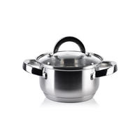 TOPF Basic Kitchen Silber 15.5/15.5/10 cm Metall - Silberfarben, Metall (15.5cm) - Mondex