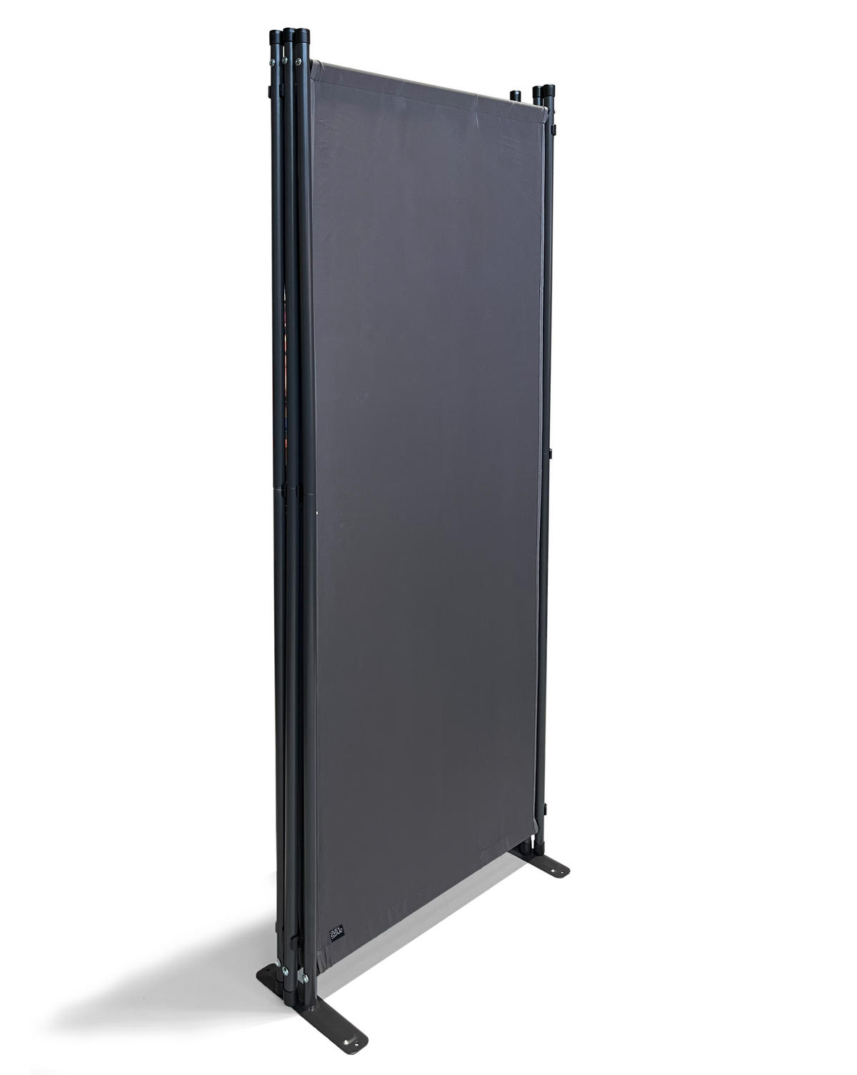 PARAVENT 2 Stück 4-tlg. 220x165 cm Grau - Grau, Metall (220/165cm) - QUICK STAR