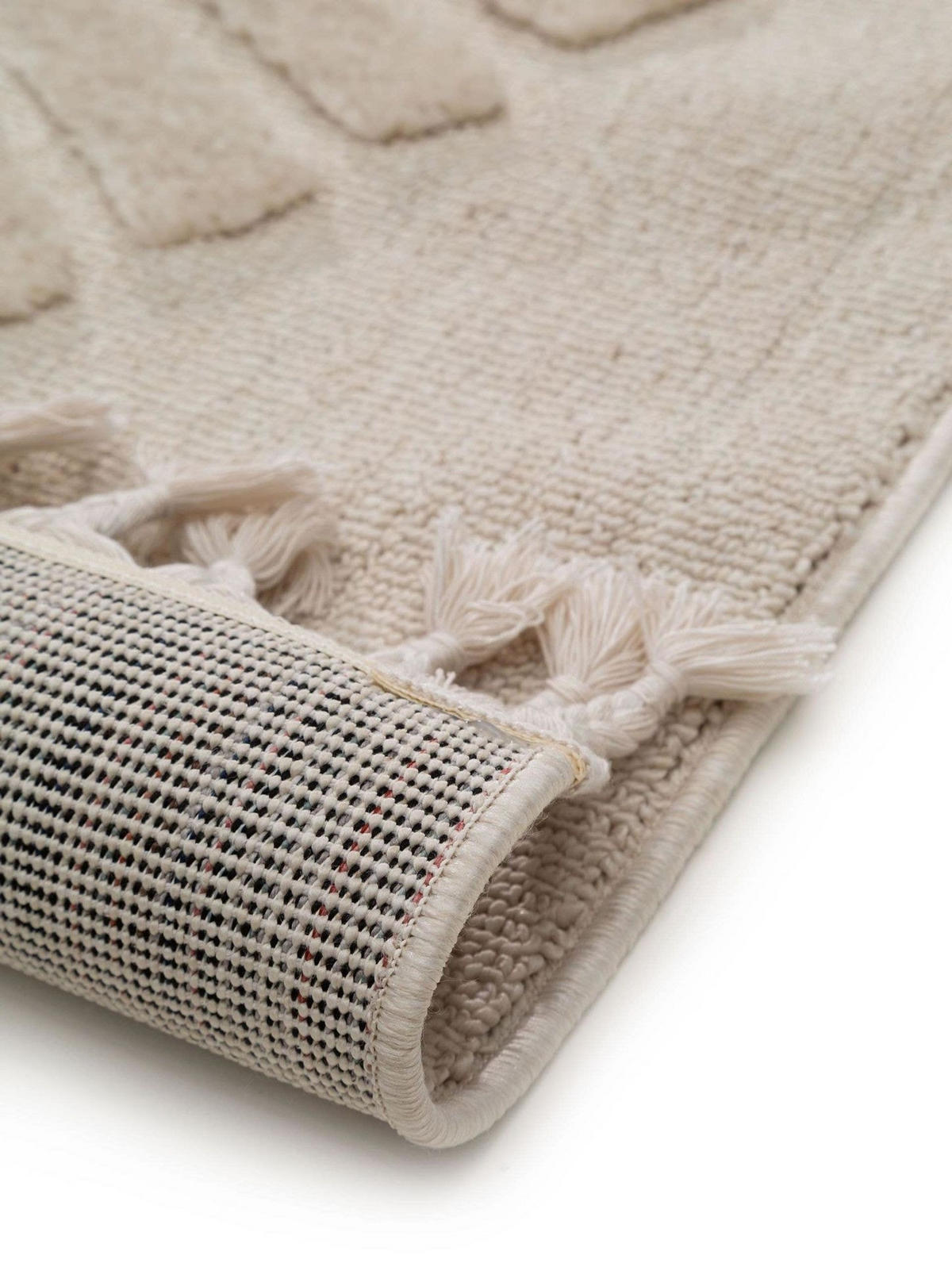 DĚTSKÝ koberec Momo Krémová 90x130 cm - béžová, textil/přírodní materiály (90/1cm) - KUNSTLOFT