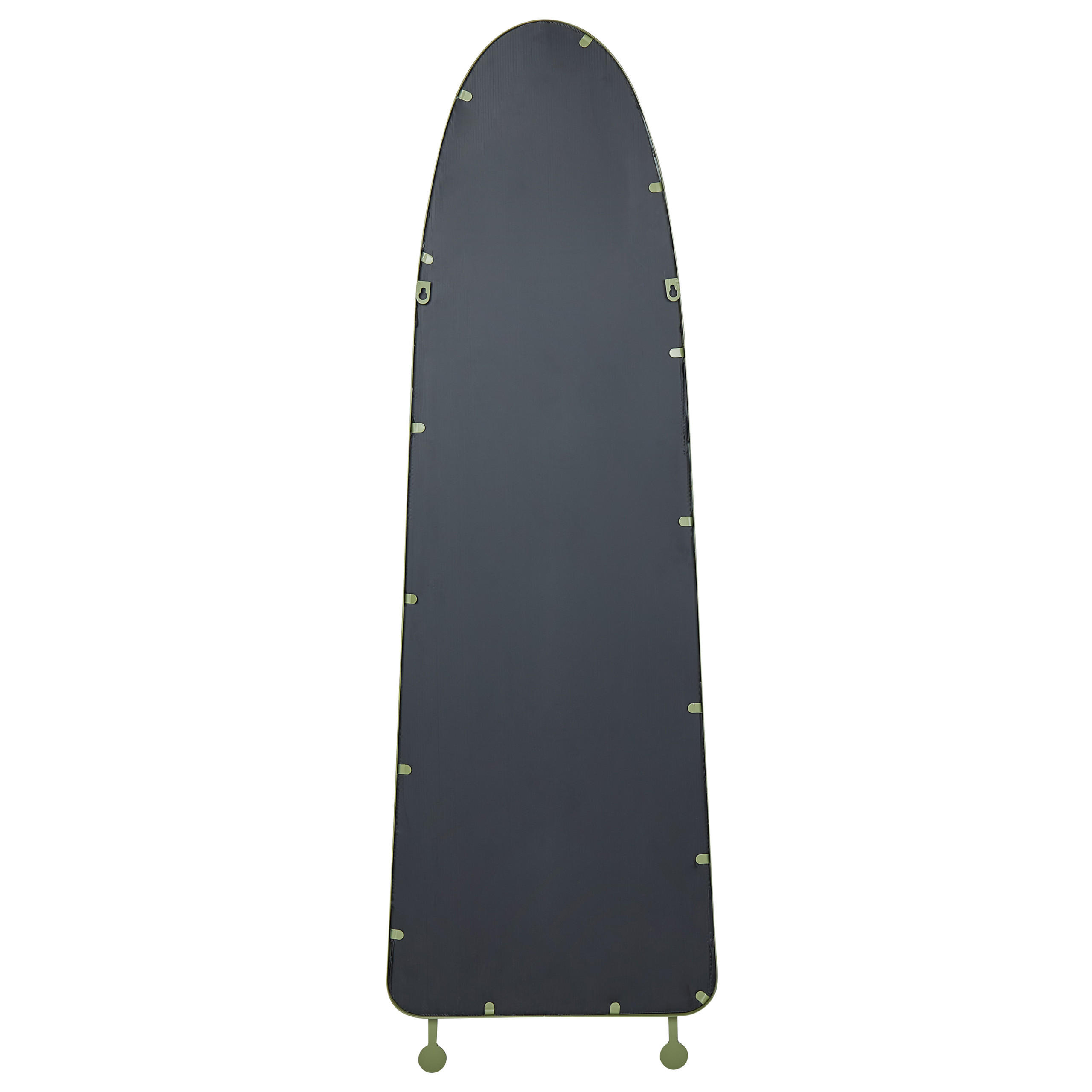 WANDSPIEGEL Metall grün 45/146 cm Parnay - Grün, Metall (45/146/3cm) - Beliani