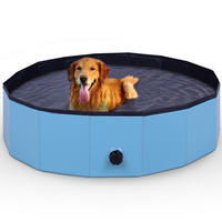 HUNDEPOOL blau - Ø80x20cm - Blau, Kunststoff (80/20/80cm) - Bestlivings