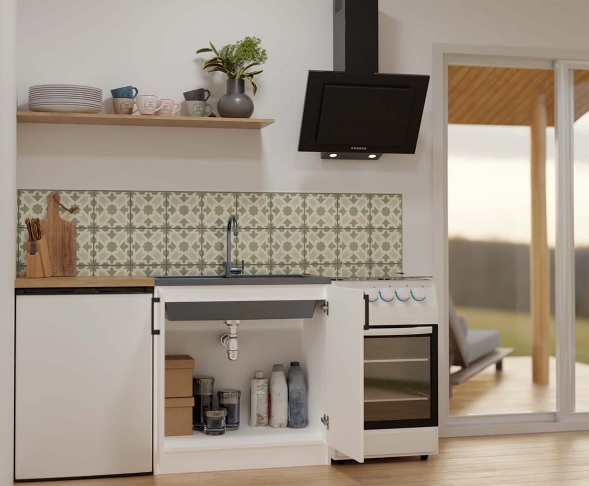 SPODNA SKRIŇA - biela, kompozitné drevo (80/82/45cm) - RAUMHIRSCH FURNITURE