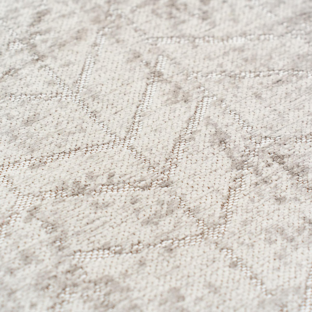 TEPPICH White Plains Mad Men Jacob's Ladder 200/280 cm - Grau, Kunststoff/Textil (200/280cm) - Louis De Poortere