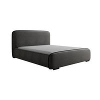 BETT BELLION - Schwarz, Holzwerkstoff (160/200cm) - Meblini