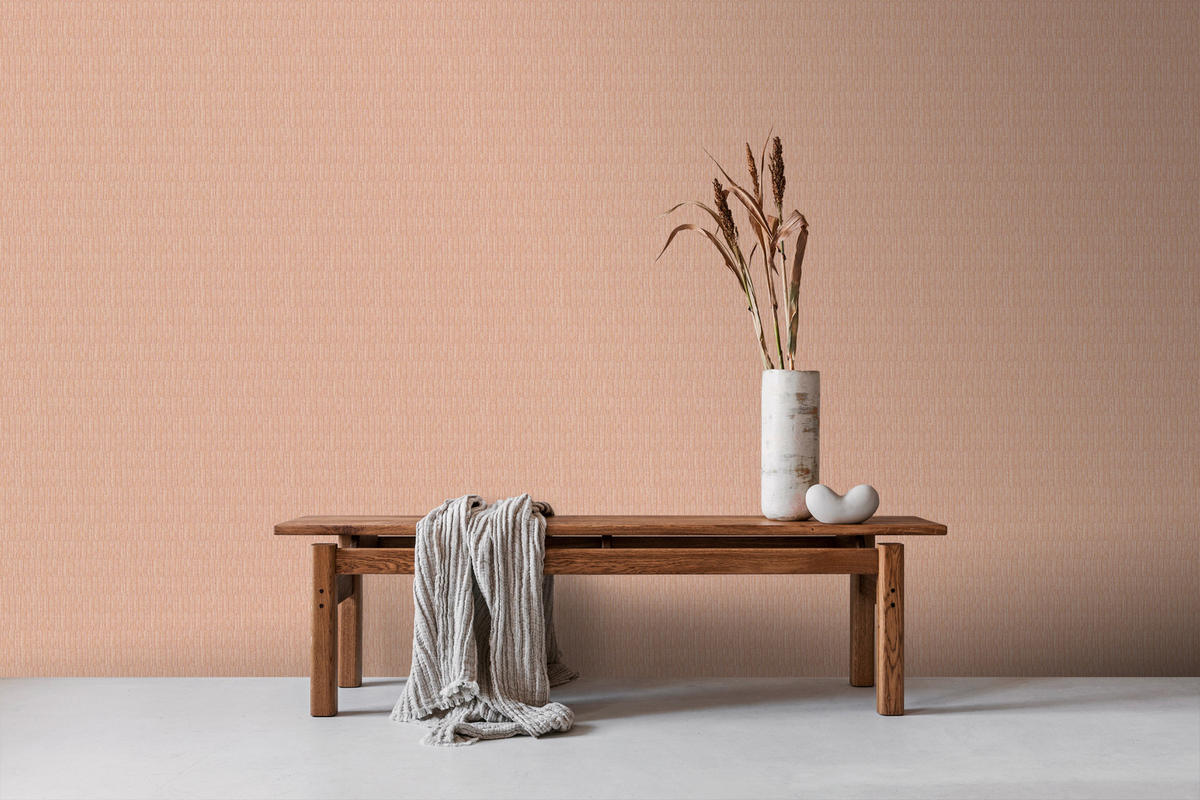 TAPETE Uni 53 cm x 10 m - Pink, Papier (53/1000cm) - Sanders & Sanders