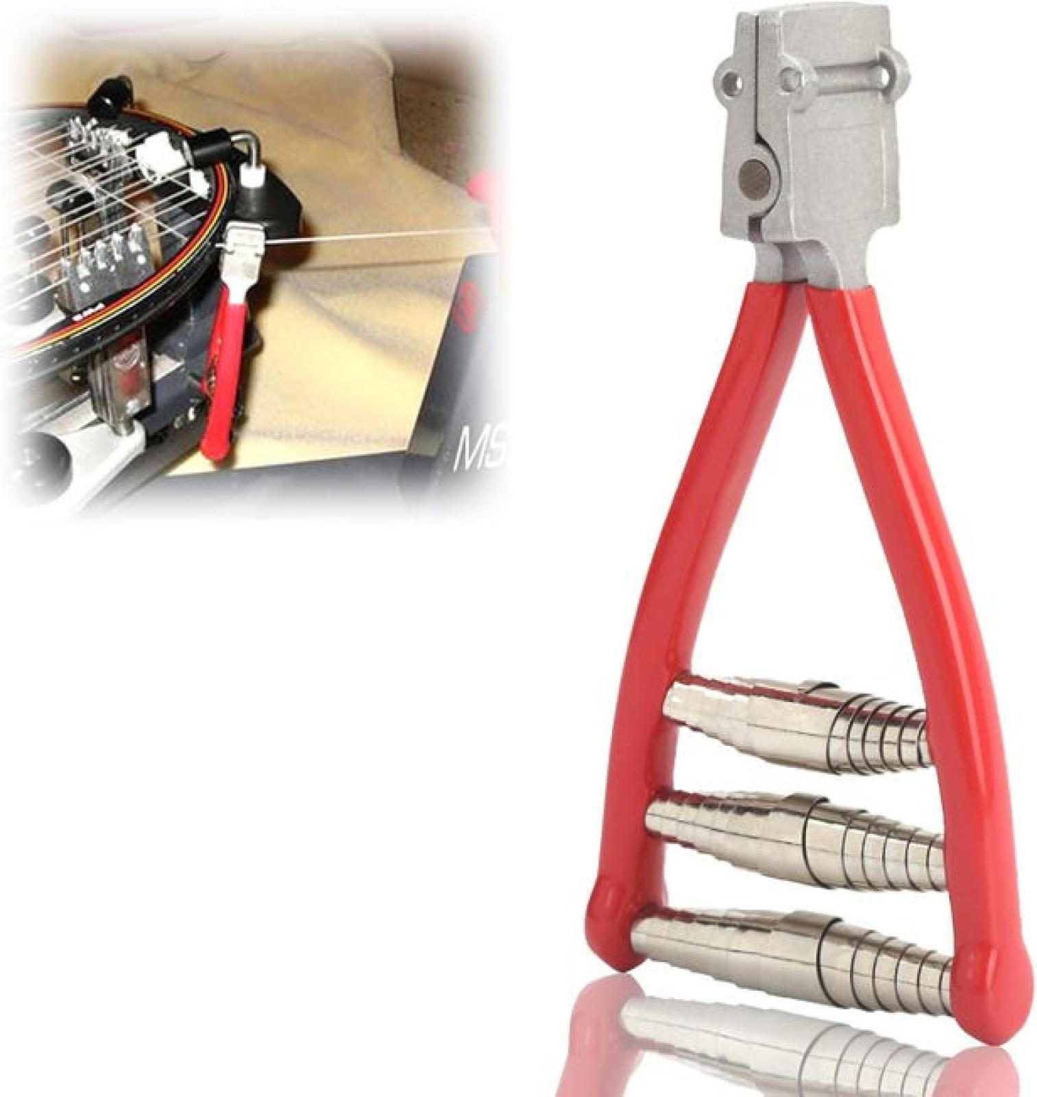 ZANGE – für Tennisschläger - Rot, Metall (14.2/7.2/1cm) - DCA