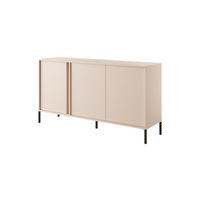 SIDEBOARD DAST Beige 153x40x81 cm - Beige, Holzwerkstoff (153/81/40cm) - FURNLUX