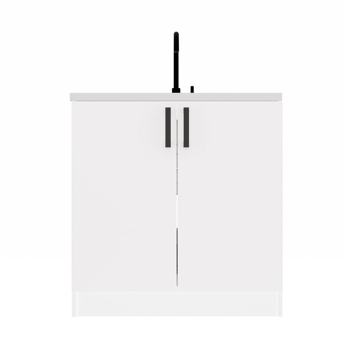 SPODNA SKRIŇA - biela, kompozitné drevo (80/82/45cm) - RAUMHIRSCH FURNITURE