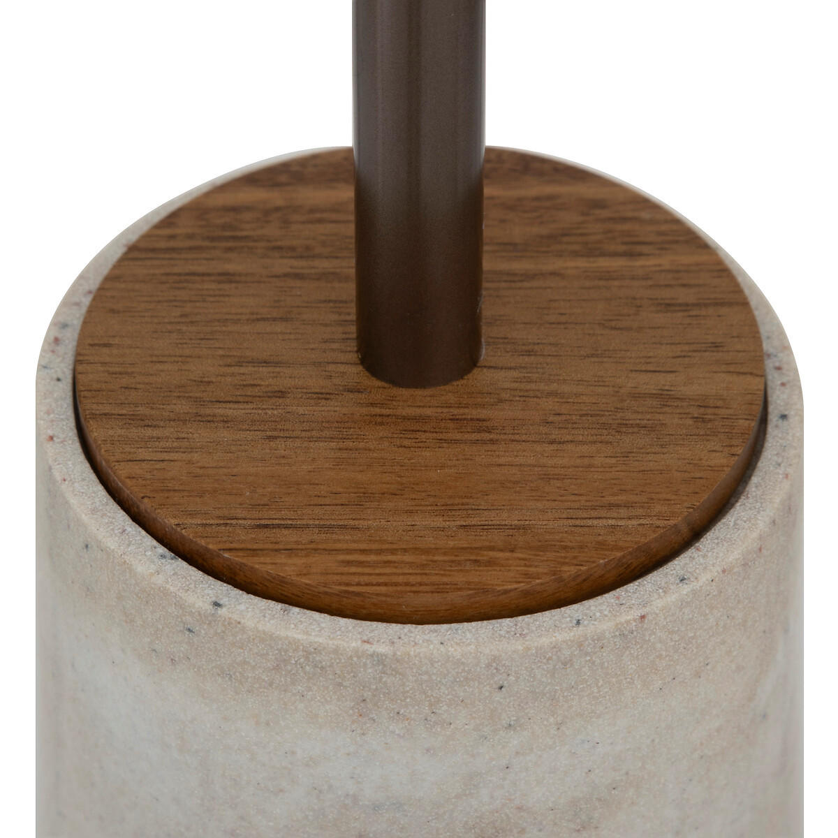 TOILETTENBÜRSTE Come 9,6/9,6/37 cm - Beige, Kunststoff (9.6/37/9.6cm) - 5five Simply Smart
