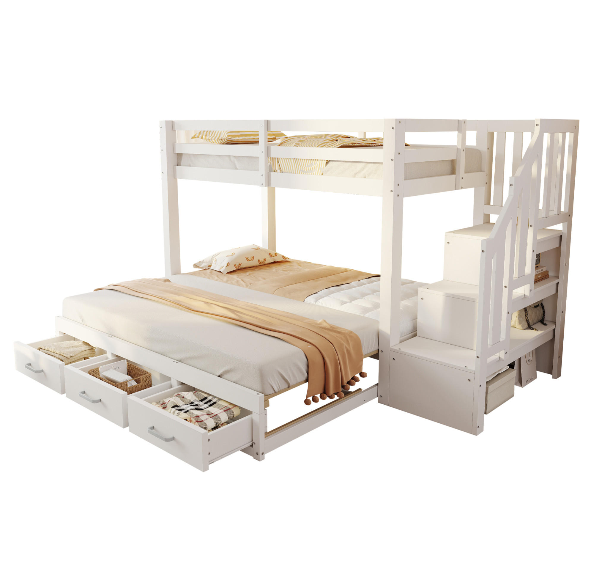 Modenvie Etagenbett Weiß 90x200 cm