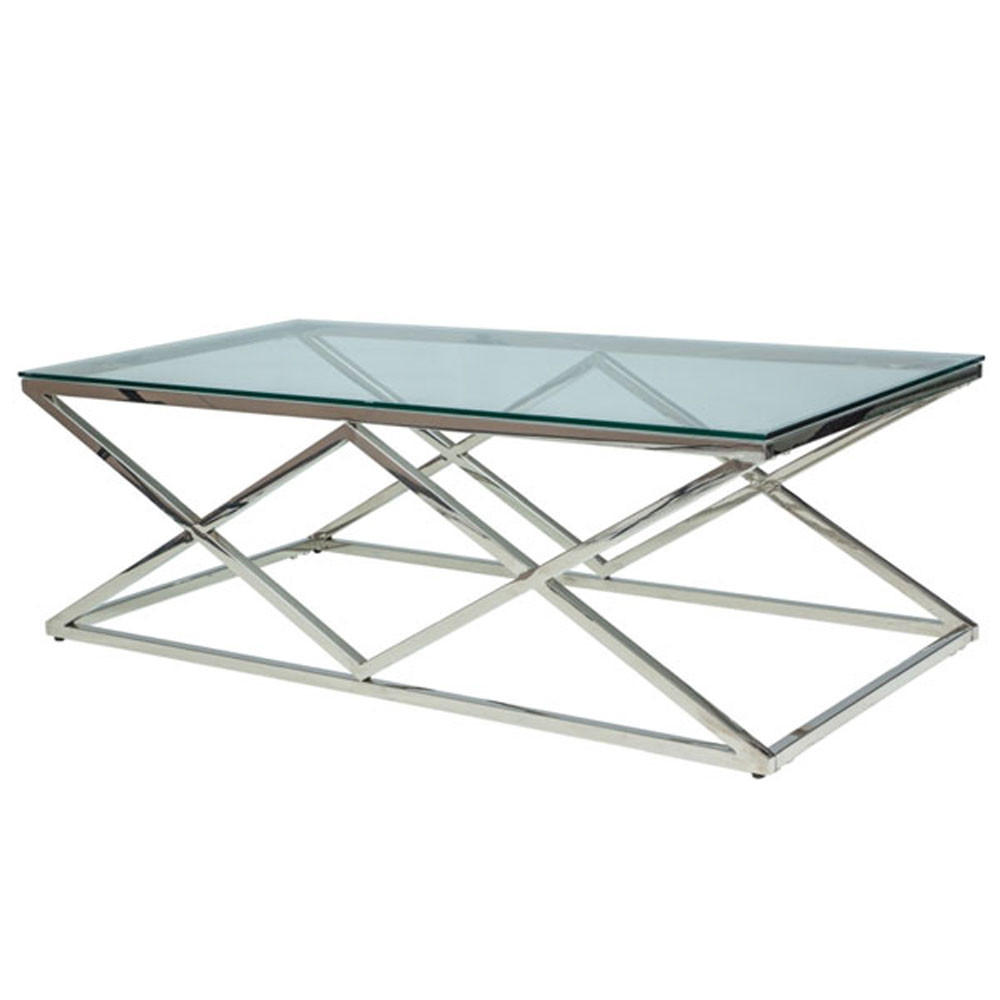Feldmann-Wohnen Couchtisch Grau 120x40x60 cm