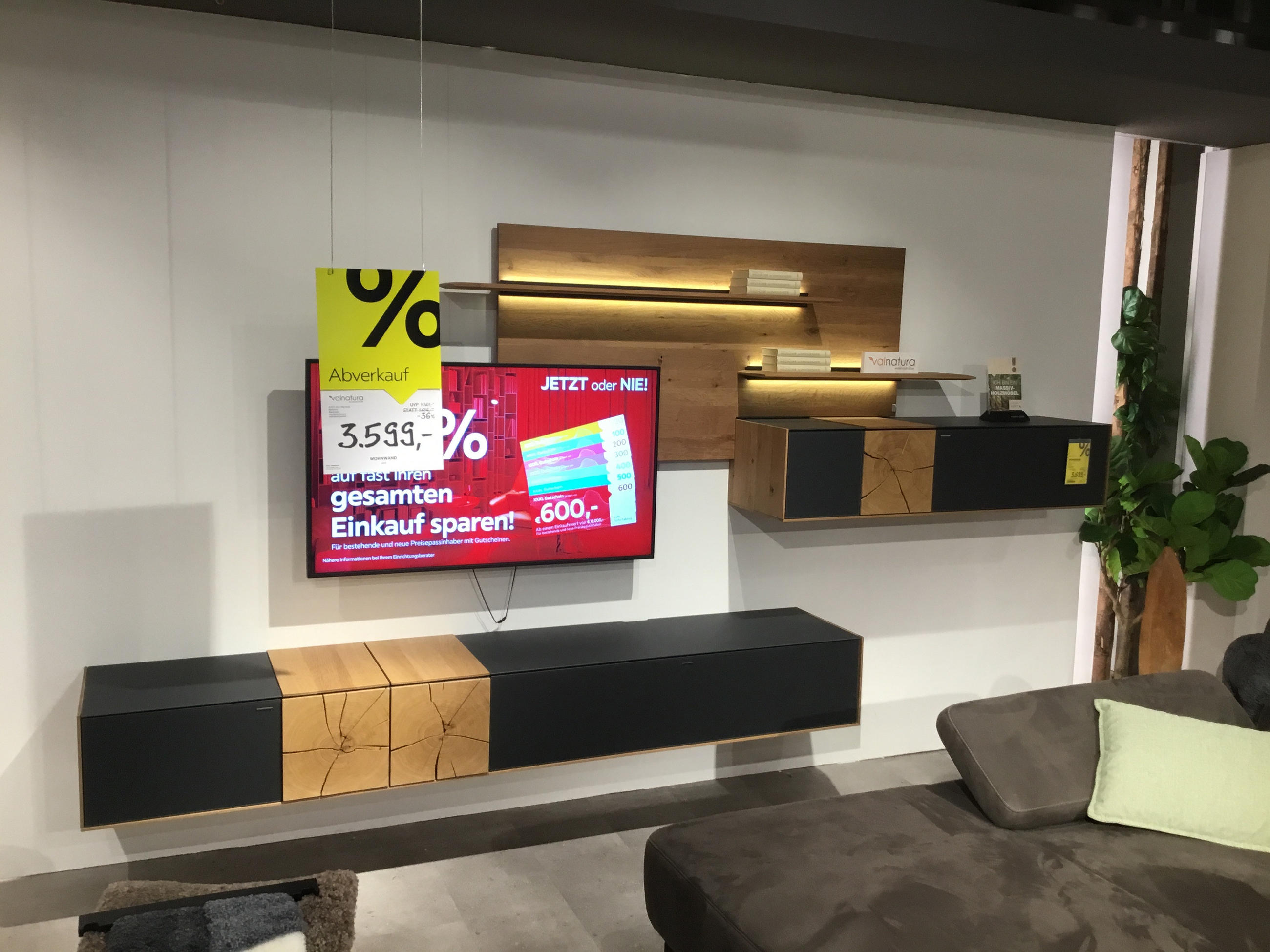 Wohnwand LAGO - Valnatura