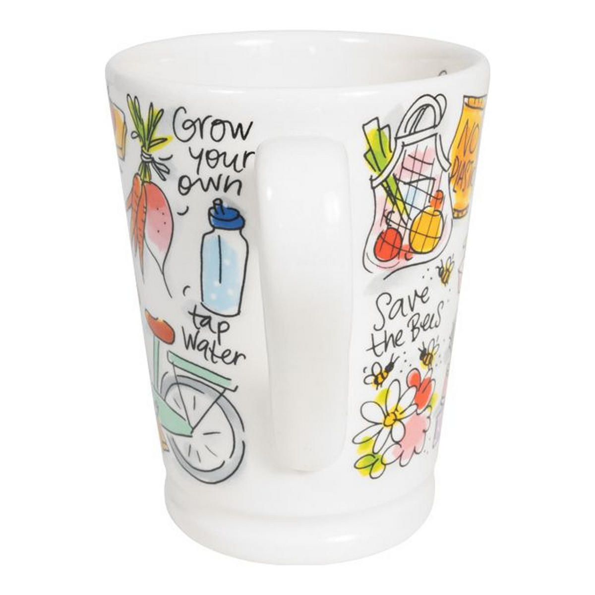 XL-BECHER Grünes Lieblingsmädchen in Bunt - 500 ml - Multicolor, Keramik (0.5L) - Blond Amsterdam