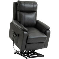 RELAXSESSEL DE-06440 elektrischer Lift, 170° Zero-Gravity, Doppelmotor Schwarz - Schwarz, Metall (87/105/96cm) - ComfortXL
