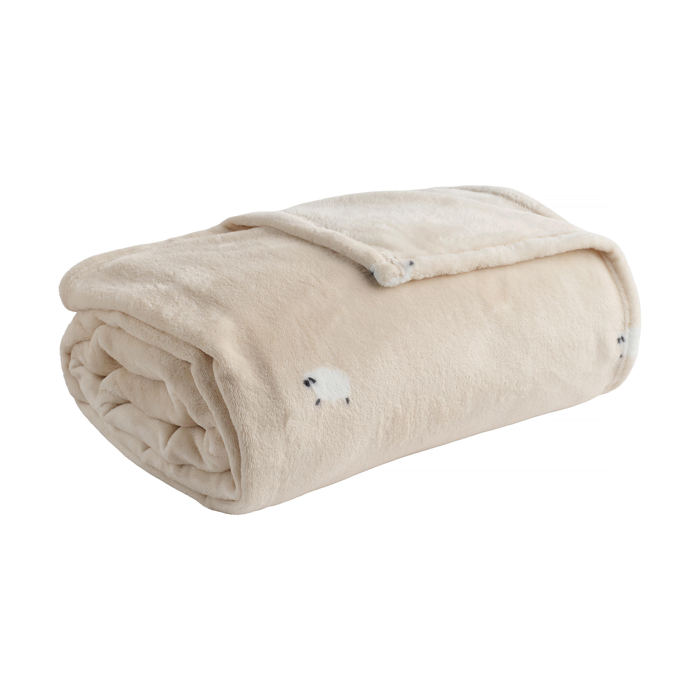 DECKE Sheeperiso - Beige, Textil (150/200cm) - home&you