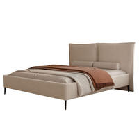 POLSTERBETT holzrahmen beige 120x200 ORION - Beige, Holzwerkstoff (120/200cm) - Compleo24