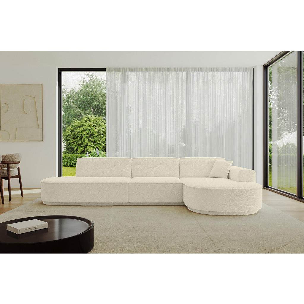 Thumbnail - Altdecor Ecksofa, Beige, Textil, 4-Sitzer, 317x163 cm, Wohnzimmer, Sofas & Couches, Wohnlandschaften, Ecksofas
