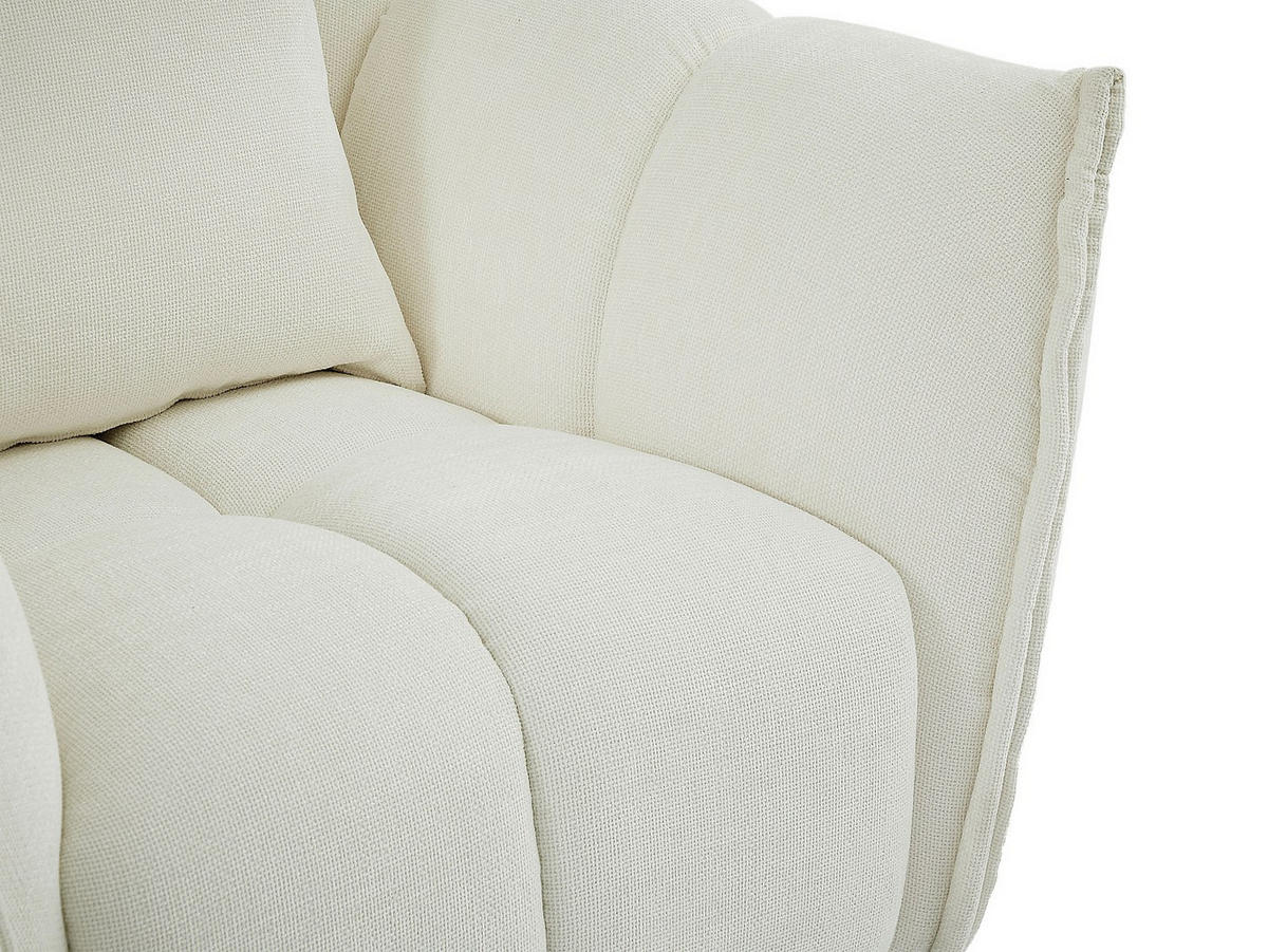 SOFA - 4 Personen - stoff - beige Gonolon - Beige, Kunststoff/Textil (268/68/97cm) - Vente-Unique