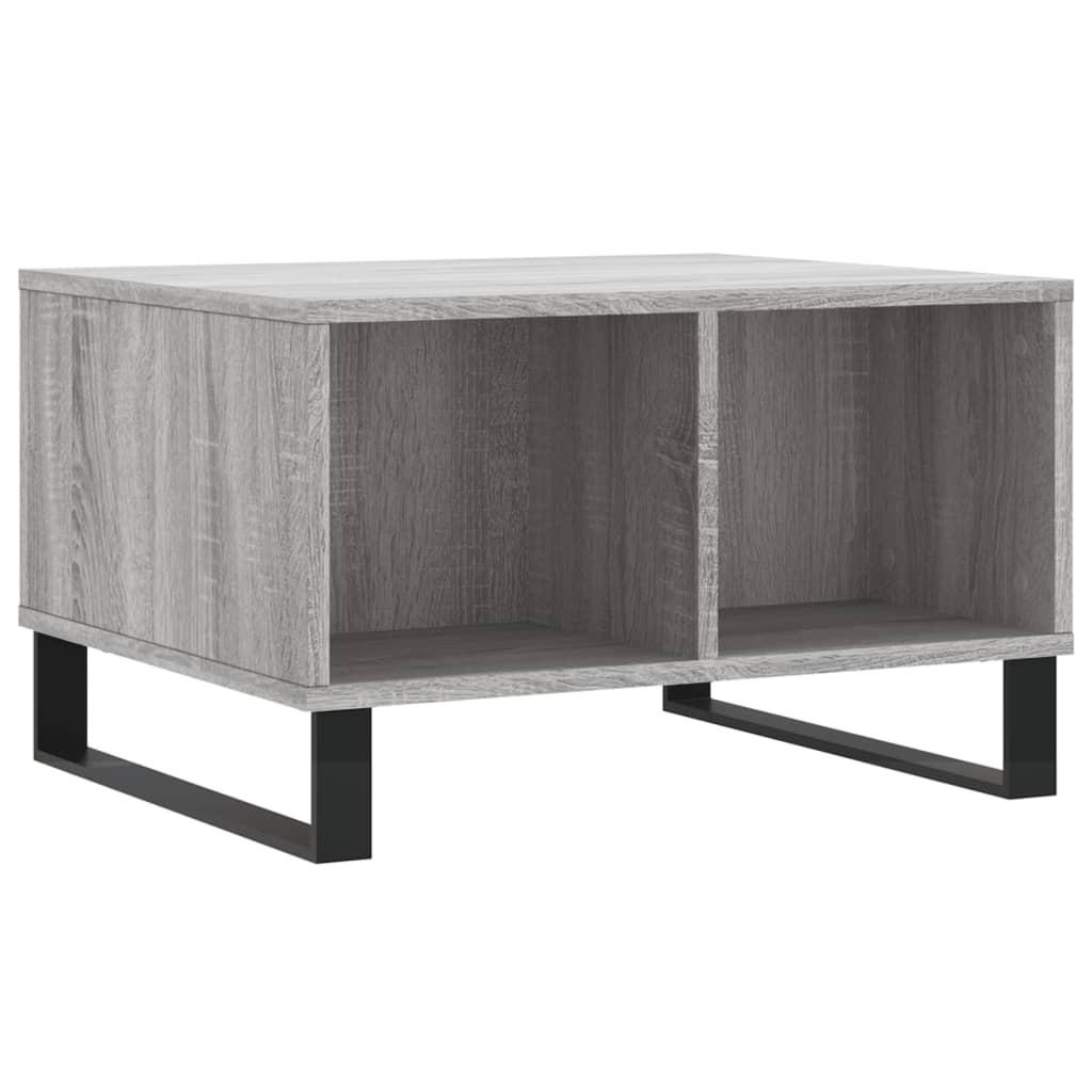 COUCHTISCH Grau Sonoma 60x50x36,5 cm Holzwerkstoff - Grau, Holzwerkstoff (50/60/36.5cm) - furnicato