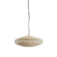 HÄNGELAMPE Bahoto Weiß Ø51/20 cm - Weiß, Metall (51/51/20cm) - Light & Living