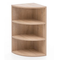 ECKREGAL dreieckig SANDY Wandregal - Sonoma Eiche, Holzwerkstoff (30/60/30cm) - tinkaro