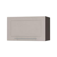 KLAPPHÄNGESCHRANK Kvantum W4B/60 Lava / Kaschmir Matt 60 / 32,5 / 36cm - Kaschmir/Dunkelgrau, Holz/Holzwerkstoff (60/36/32.5cm) - Feldmann-Wohnen