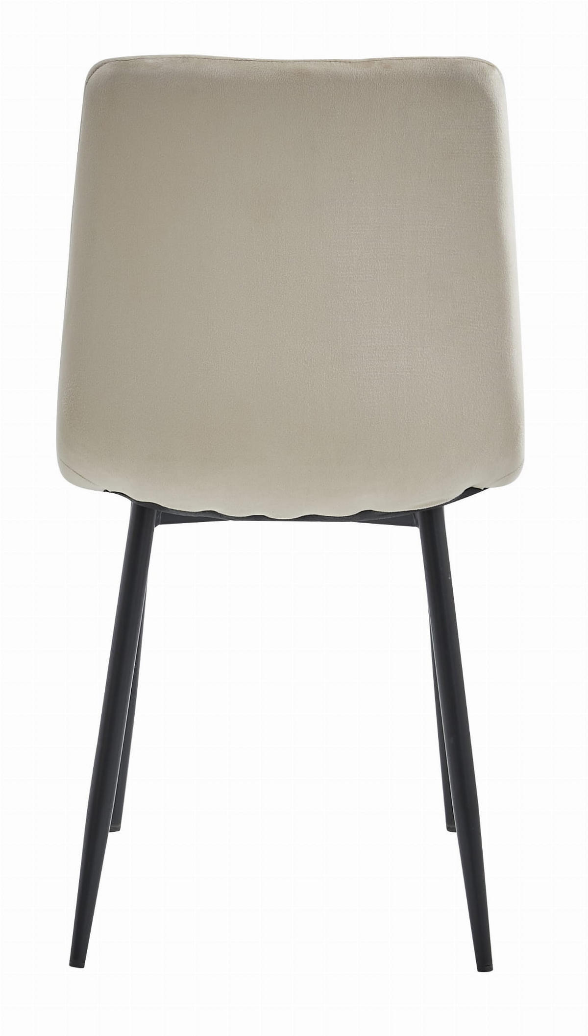 ESSZIMMERSTUHL JEWA cooler beiger Sitz - Beige, Textil (43/90/51cm) - Valora