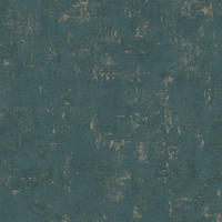 VLIESTAPETE Petrol 53/1005 cm - Petrol, Textil (53/1cm) - KUNSTLOFT