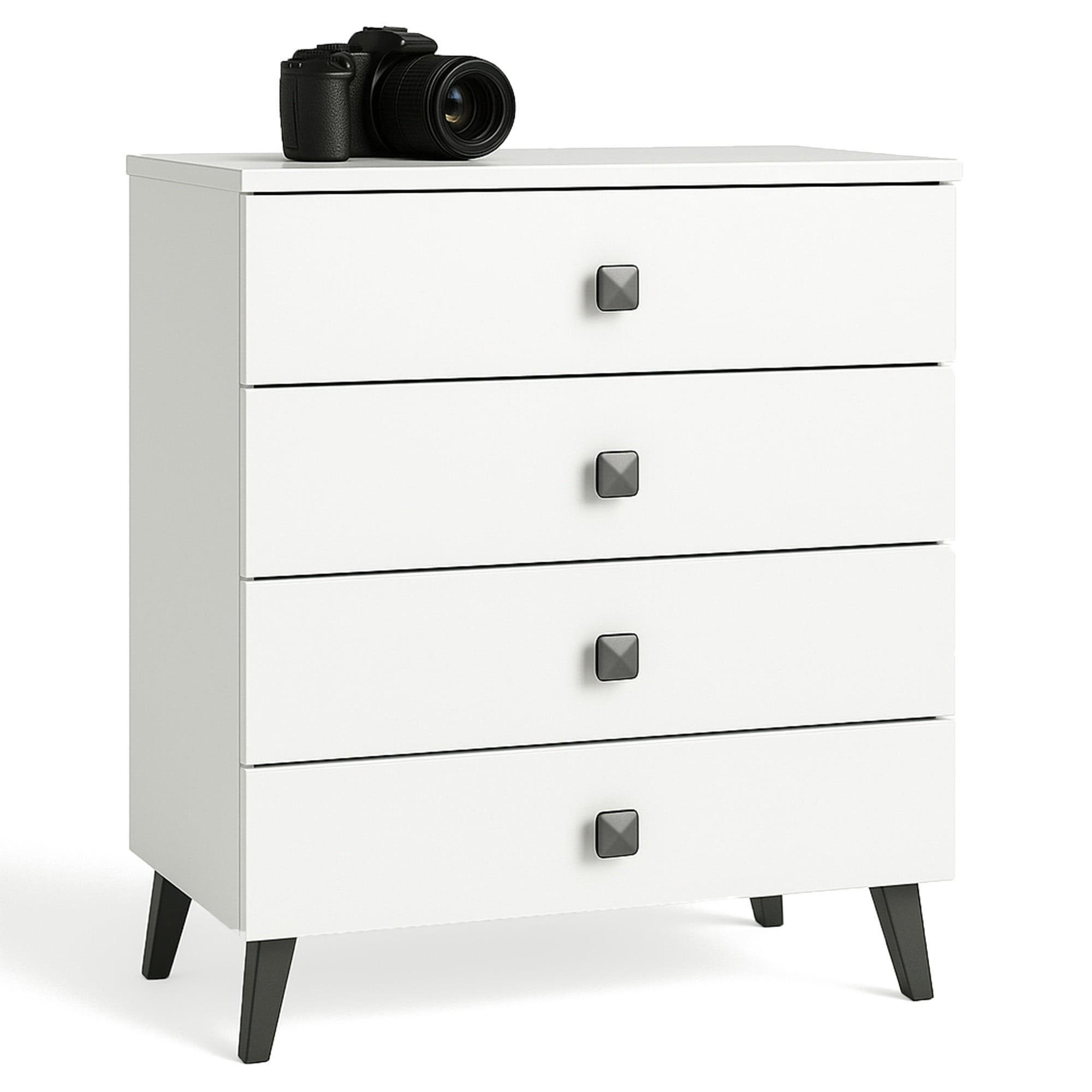 RAUMHIRSCH FURNITURE KOMODA Bílá, černá 73/60/37