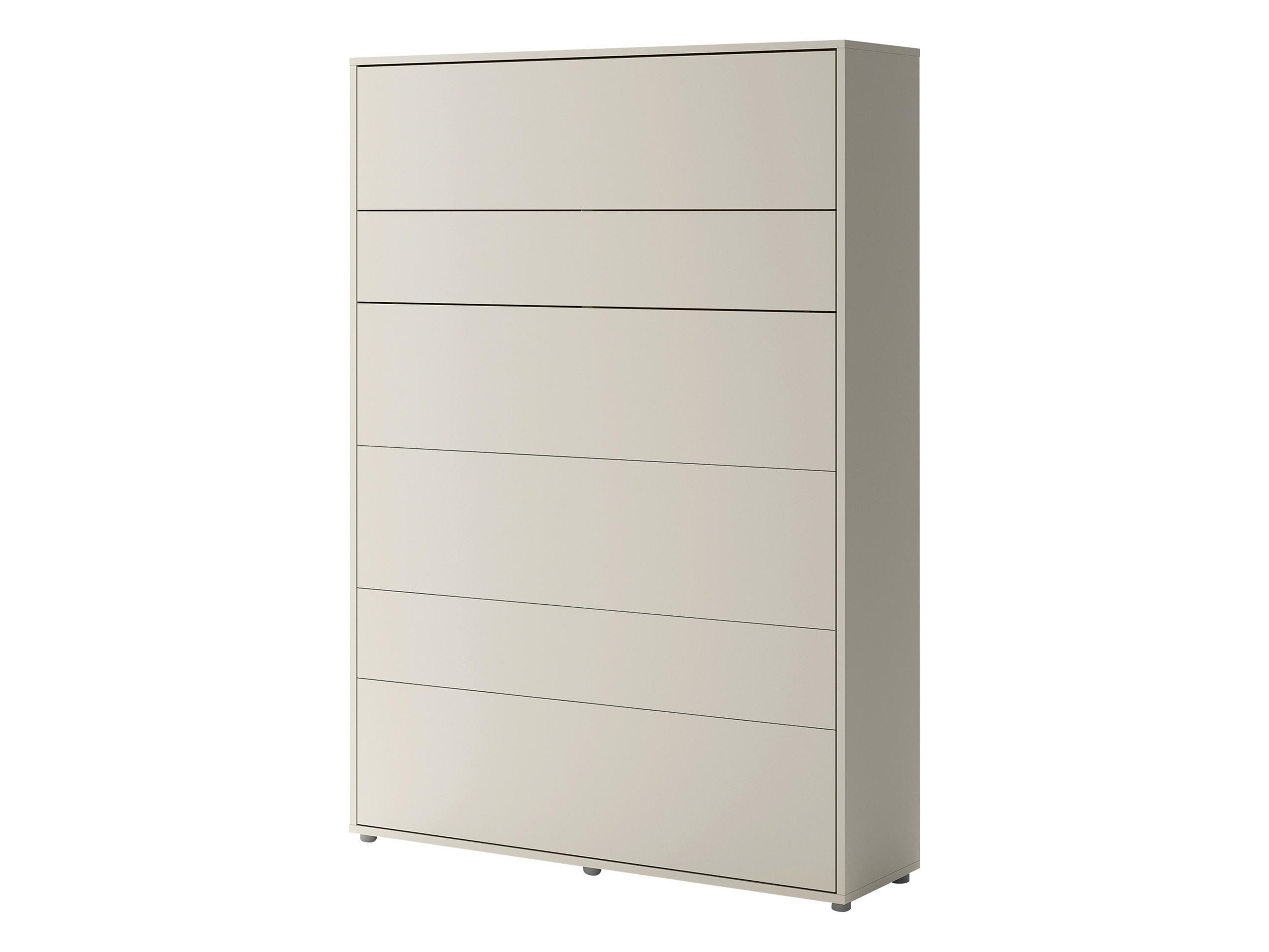 SCHRANKBETT Bed-Concept BC-01 140x200 - Kaschmir/Grau, Holz/Holzwerkstoff (140/200cm) - MIRJAN24