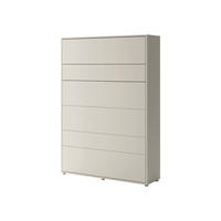 SCHRANKBETT Bed-Concept BC-01 140x200 - Kaschmir/Grau, Holz/Holzwerkstoff (140/200cm) - MIRJAN24