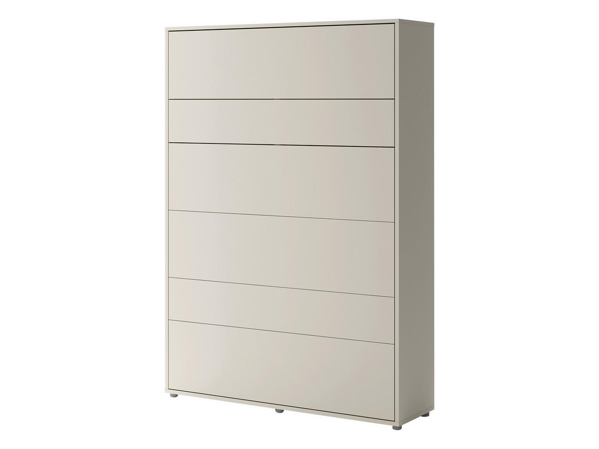 SCHRANKBETT Bed-Concept BC-01 140x200 - Kaschmir/Grau, Holz/Holzwerkstoff (140/200cm) - MIRJAN24