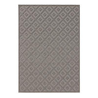 TEPPICH Leo Hellgrau 160x230 cm - Hellgrau, Kunststoff (160/230cm) - benuta