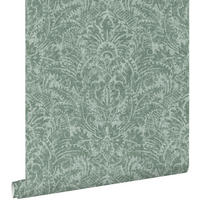 TAPETE Ornamente 50 x 900 cm - Blau, Papier (50/900cm) - ESTAhome