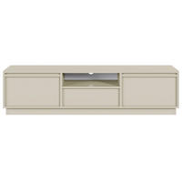 TV-LOWBOARD Evo Greige 154/39/39 cm - Kaschmir, Holzwerkstoff (154/39.4/39cm) - Selsey