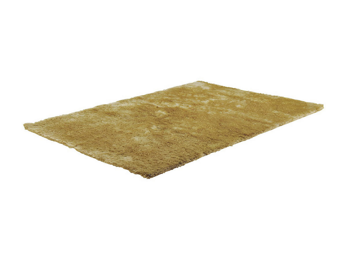 WOHNZIMMERTEPPICH - 230 cm x 160 cm - Stoff - Goldfarben - GLITTER - Goldfarben, Textil (230/160cm) - Vente-Unique