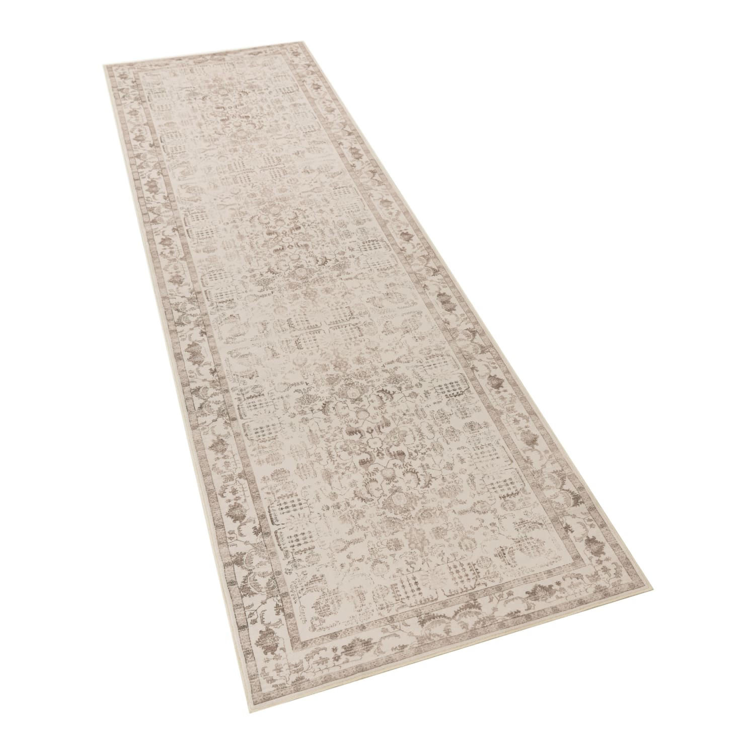 Paco Home Kurzflorteppich Beige 80x300 cm