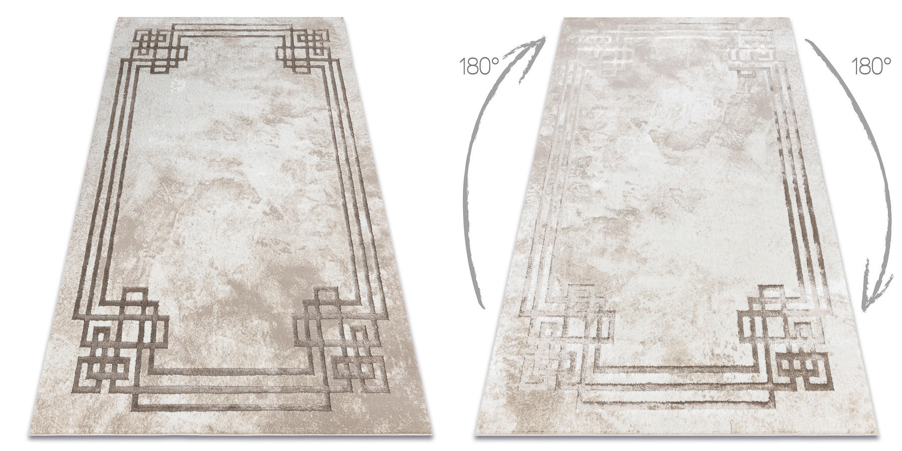 TEPPICH Bliss 120/170 cm - Creme, Textil (120/170cm) - rugsX