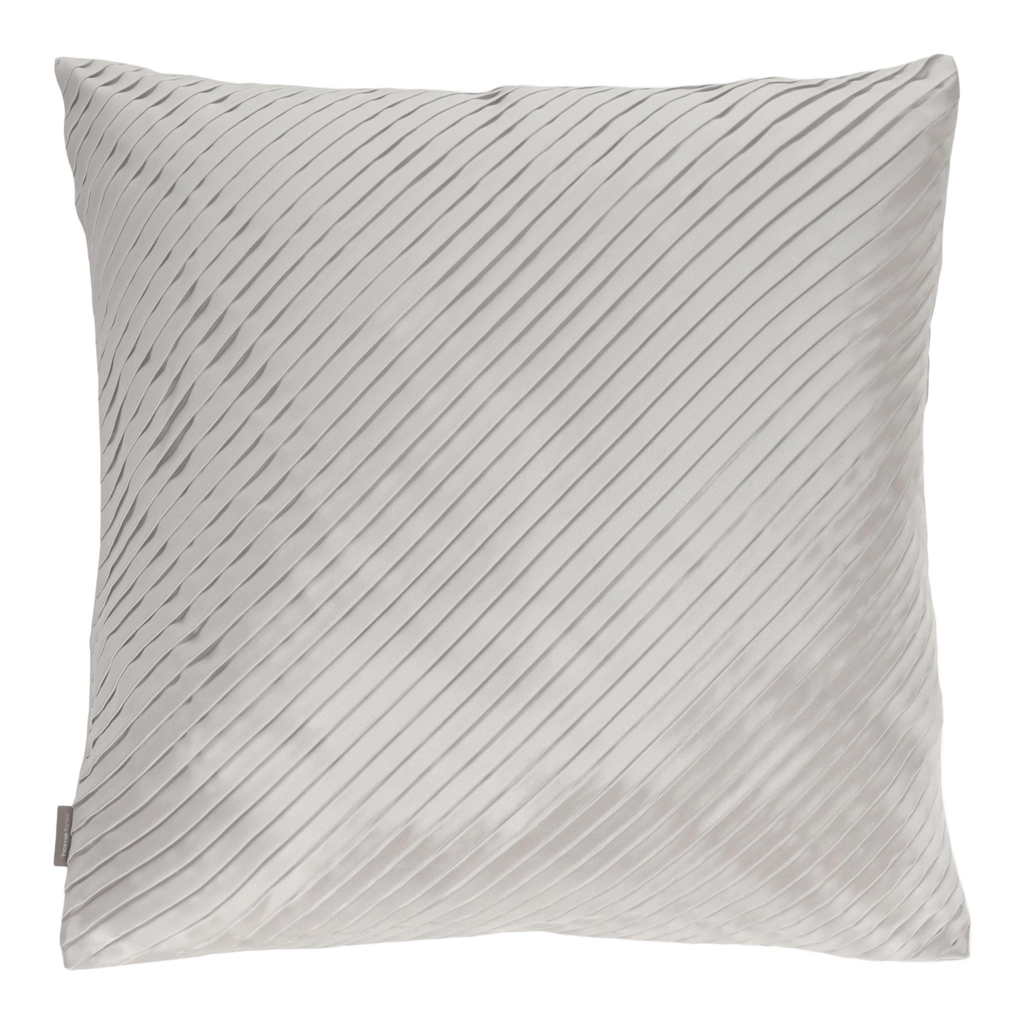 KISSENBEZUG Darlita - Hellgrau, Textil (45/45cm) - home&you