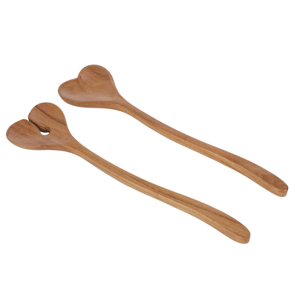 SALATBESTECK (2-teilig) Acacia - Braun, Holz (1cm) - Butlers