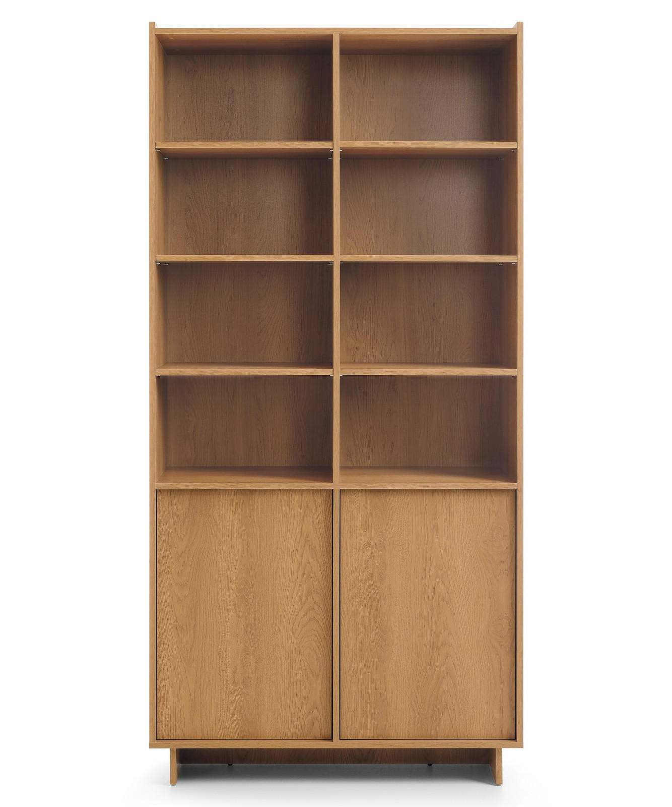REGAL SUNA 98 cm (Karamell Eiche, Push to Open) - Eichefarben, Holz/Holzwerkstoff (98/201/39cm) - Ravio